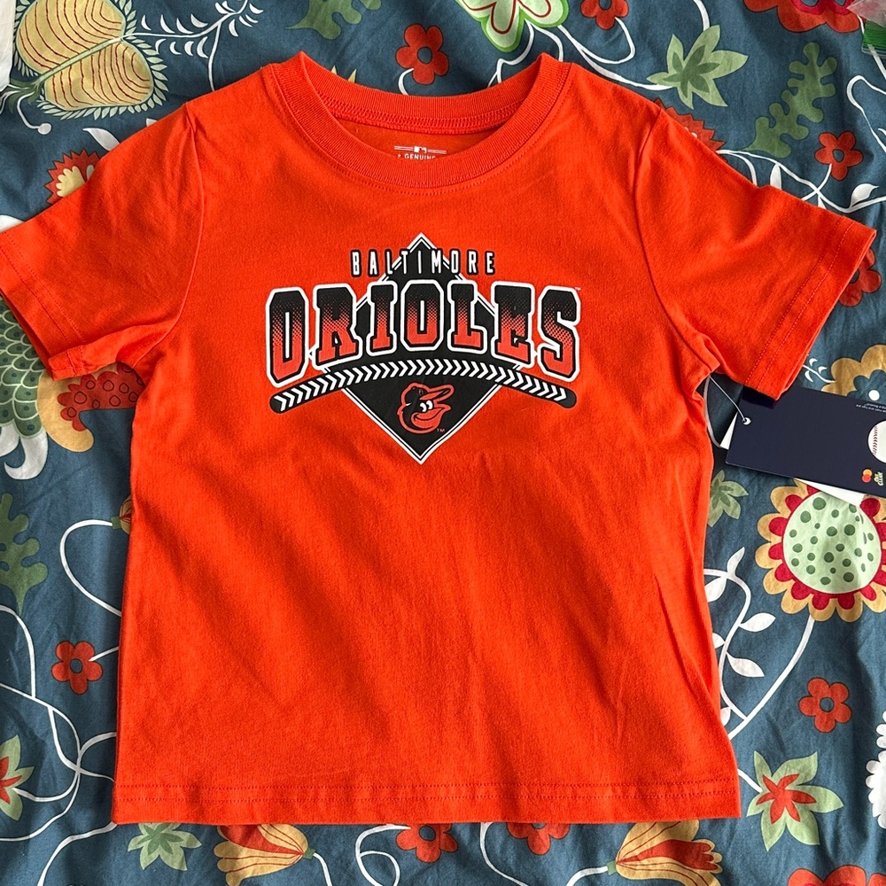 Baltimore Orioles Kids Orange Tee